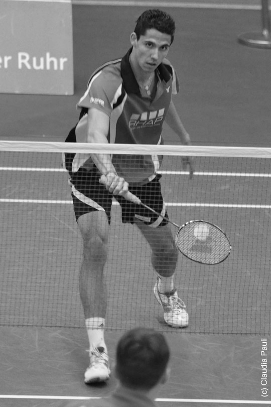 Erik Meijs im Jahr 2015 in einem Bundesligaspiel seines Vereins 1. BC Beuel