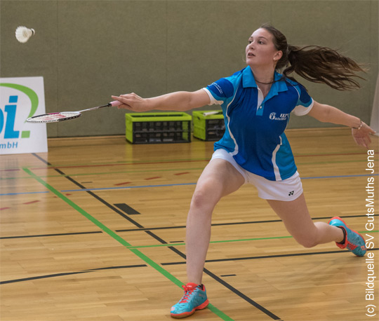 Maria Kuse spielt seit dieser Saison beim SV GutsMuths Jena in der 2. Bundesliga.