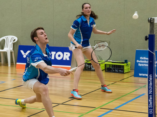 Im Mixed schieden Julian Voigt und Maria Kuse überraschend frühzeitig aus. Dafür wurde Julian mit Partner Patrick Scheiel seiner Favoritenrolle gerecht und holte sich den Deutschen Meistertitel im Herrendoppel. Für Maria gab es Bronze im Dameneinzel und Damendoppel.