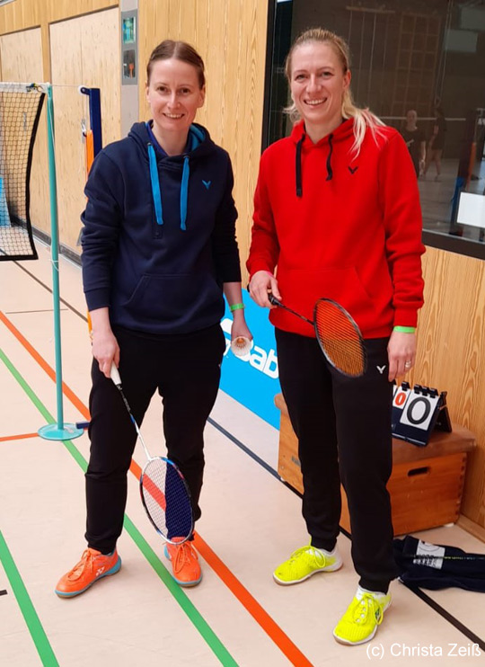 Nicole Bartsch und Anne Seifert wurden Südwestdeutsche Vizemeisterinnen im Damendoppel O35. Sie unterlagen im Endspiel knapp in drei Sätzen.