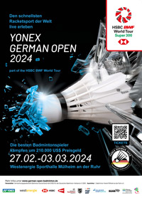 Plakat Yonex German Open 2024