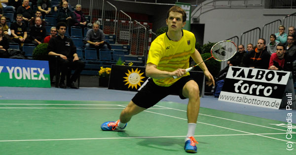 Fabian Roth entthronte den neunmaligen Deutschen Meister Marc Zwiebler. 