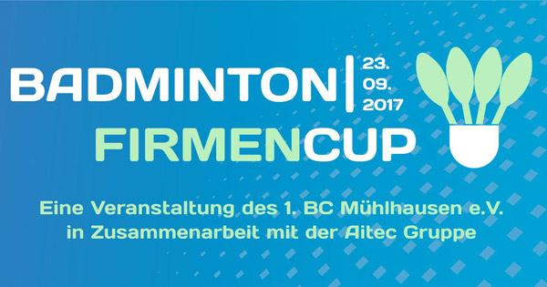 Logo Badminton Firmencup Mühlhausen