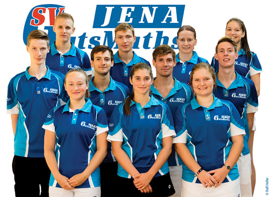 Mannschaftsfoto des SV GutsMuths Jena