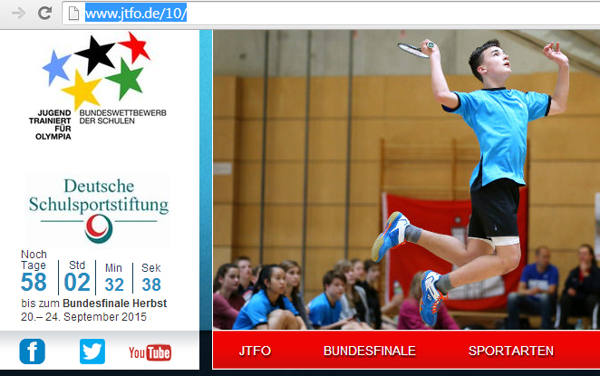 Screenshot der Seite jtfo.de