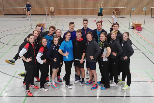 Das Team Thueringen bei den Südwestdeutschen Meisterschaften