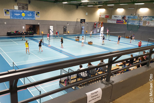 Blick in die Halle