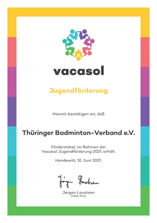 Zertifikat Vacasol
