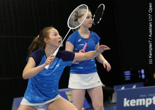 Pheline Krüger und Amelie Lehmann (SG Gittersee - LV Sachsen) lernen und trainieren am Sportgymnasium Jena.